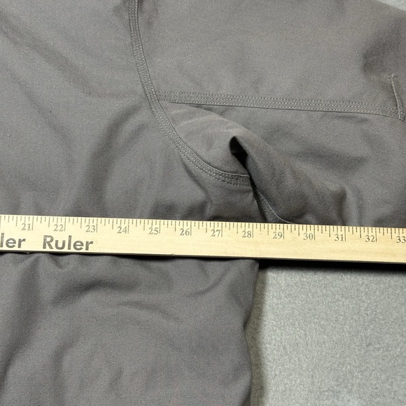 Columbia Fleece Lined Work Jacket Mens XXL 2XL Gray Canvas Chore Barn Coat - Picture 9 of 10